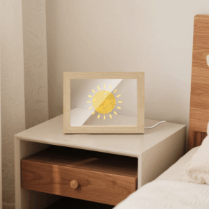 Amunra Wooden Framed Acrylic Photo Ornamentd