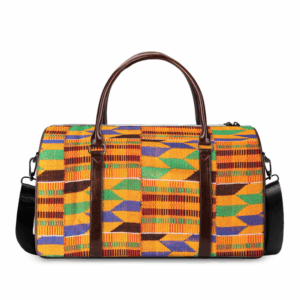 premium Kente print Duffle Bag