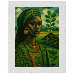 Prestige Premium Wooden Framed Poster With Premium Matte Paper 15×20 cm / 6×8″