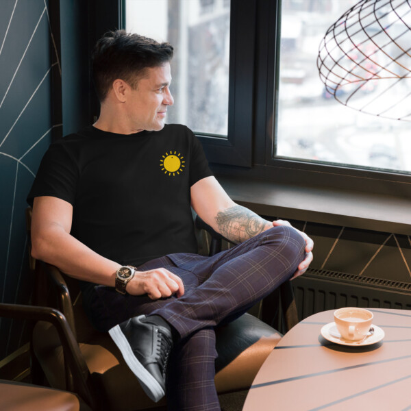 ss001 Men's premium cotton t-shirt - Image 2