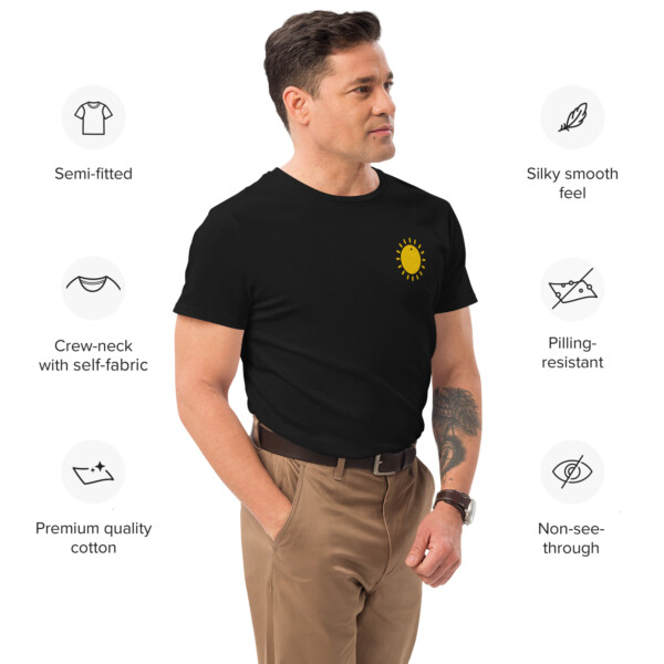 ss001 Men's premium cotton t-shirt - Image 4