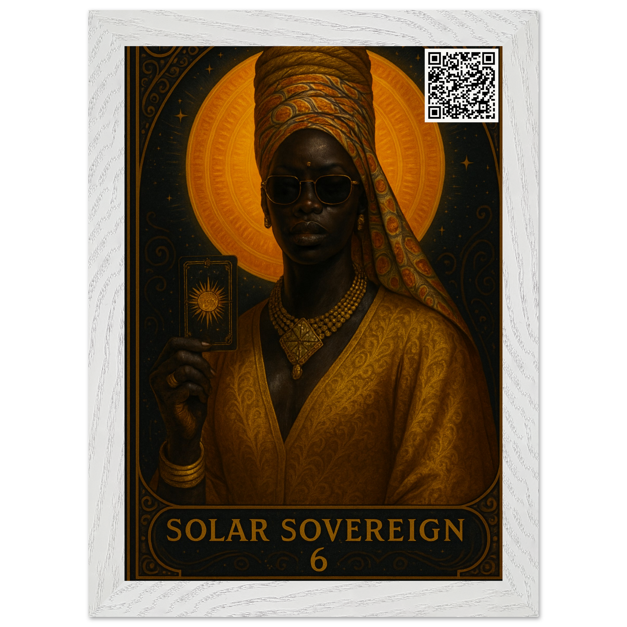 Solar soveriegn 006 Premium Wooden Framed certificate