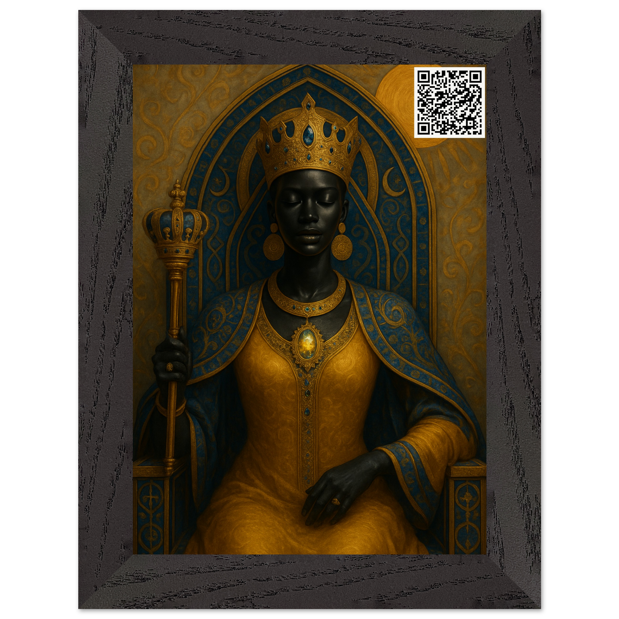 Solar Sovereign 005 Premium Wooden Framed Certificate