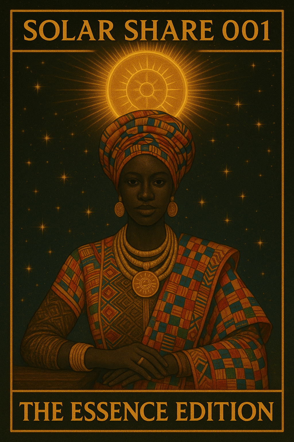 Solar Share 001 – The Essence Edition | NFT + Windbreaker Jacket | Fund Solar Power for Families with AmunRa