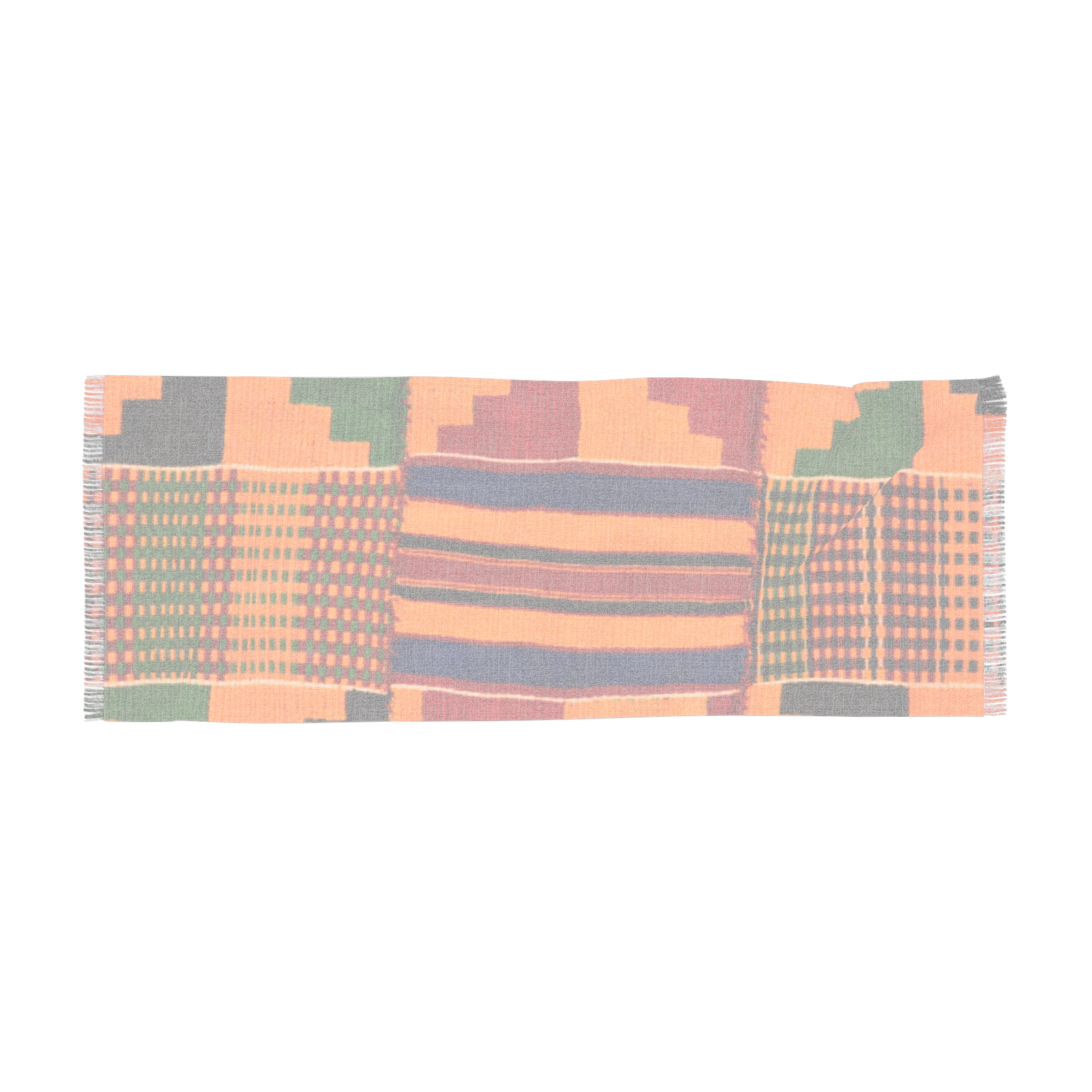 Kente Print Scarf - Image 3
