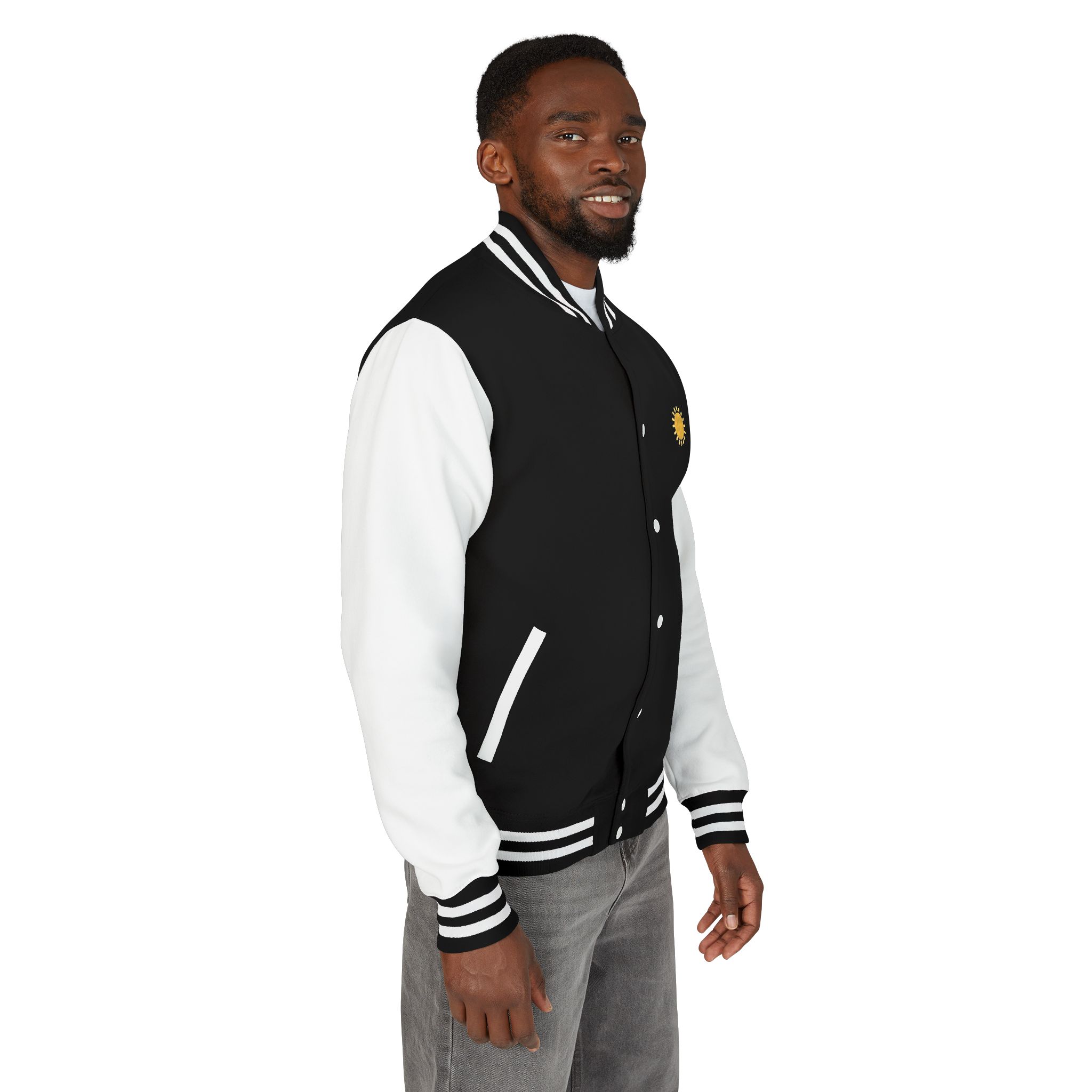 Letterman Jacket — Radiant Family Art Varsity Jacket - Image 22