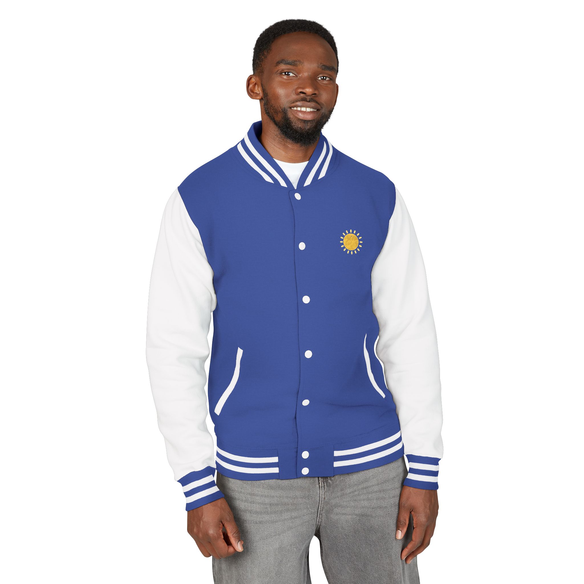 Letterman Jacket — Radiant Family Art Varsity Jacket - Image 31