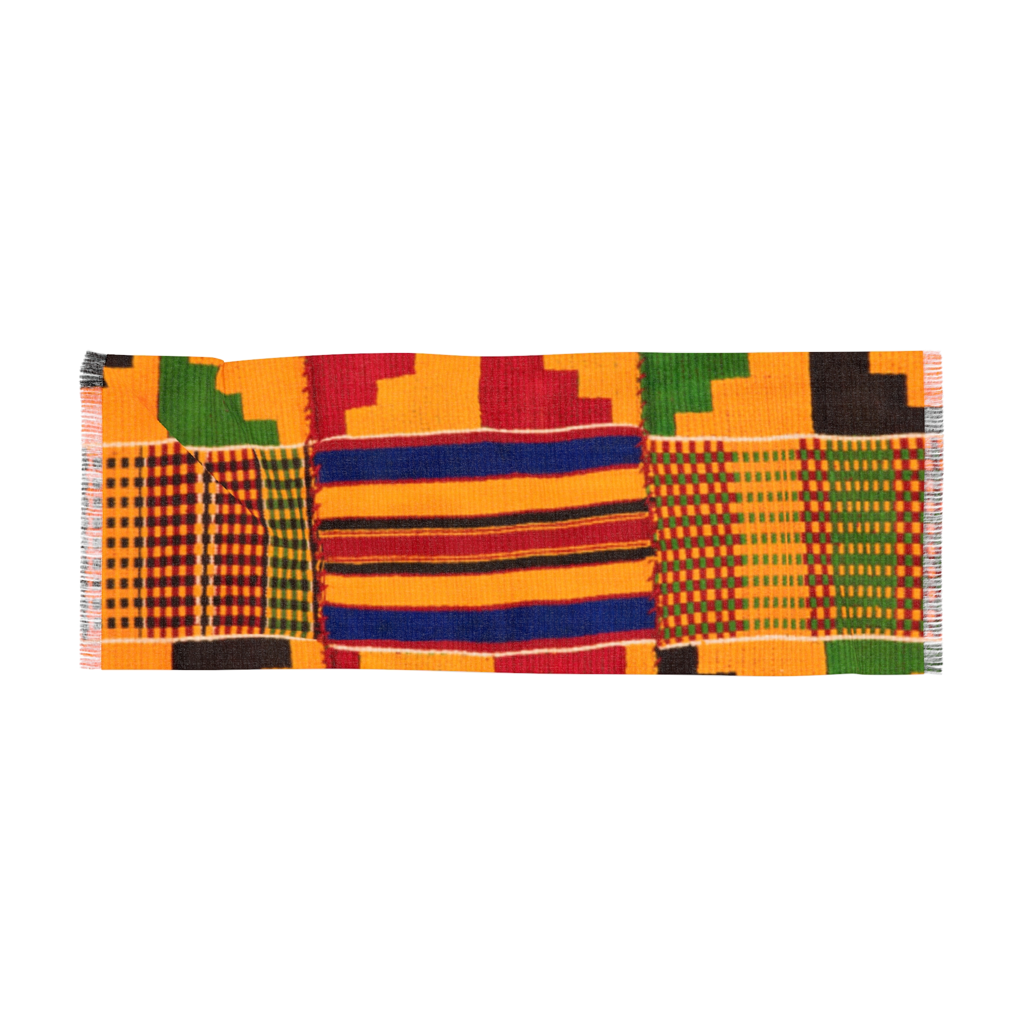 Kente Print Scarf - Image 2
