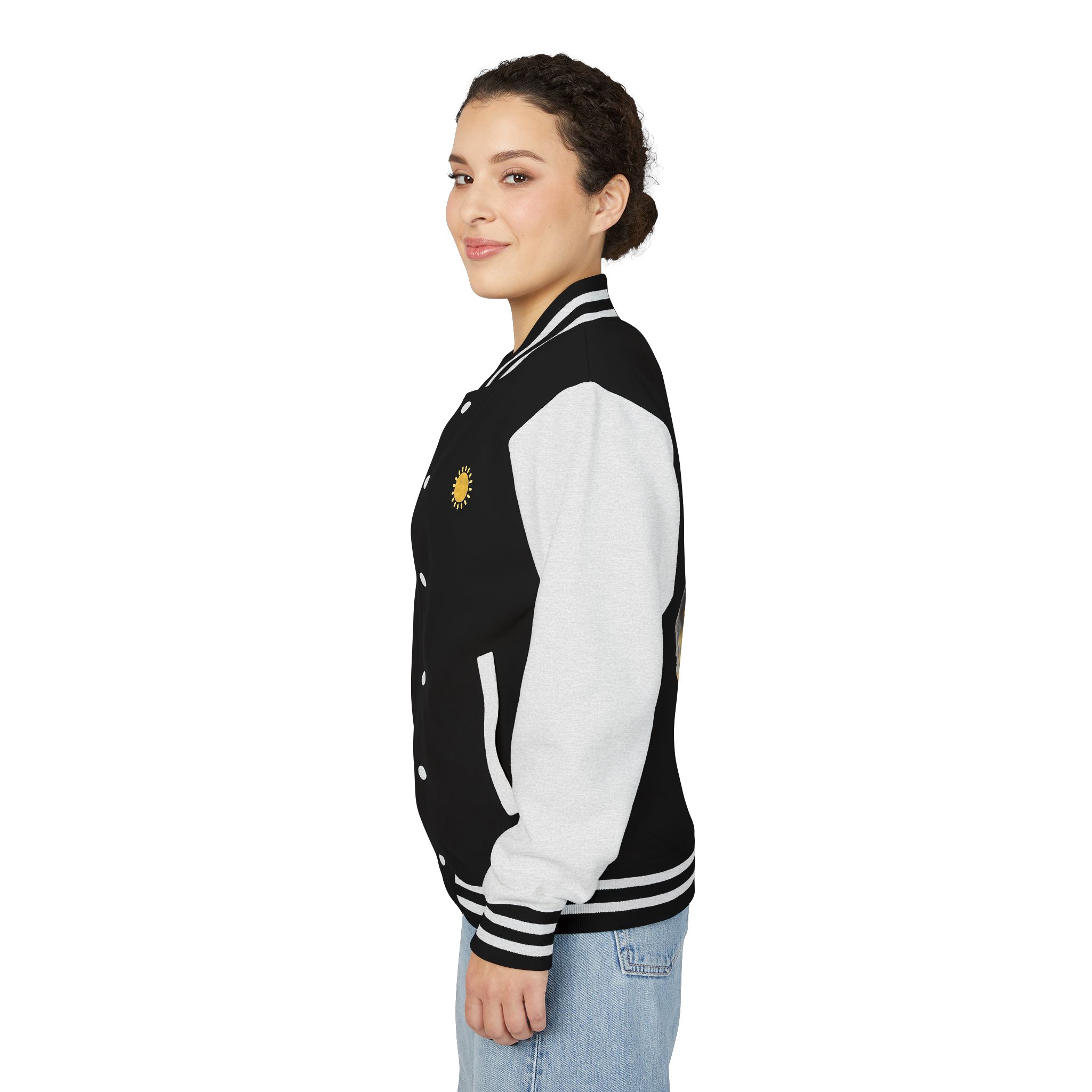 Letterman Jacket — Radiant Family Art Varsity Jacket - Image 24