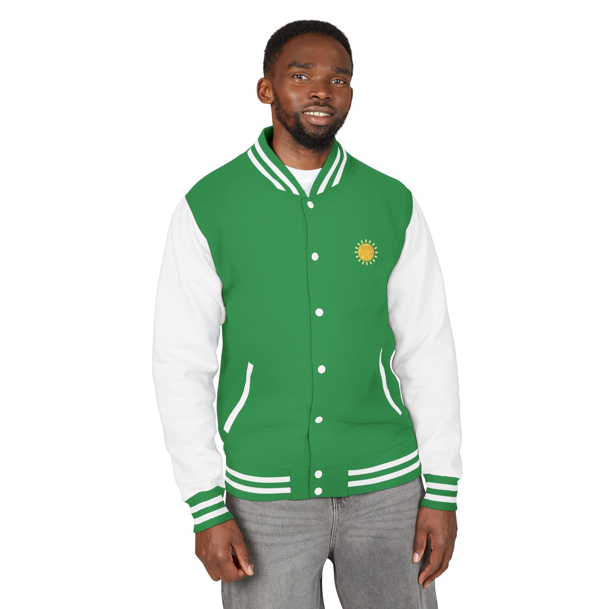 Letterman Jacket — Radiant Family Art Varsity Jacket - Image 47