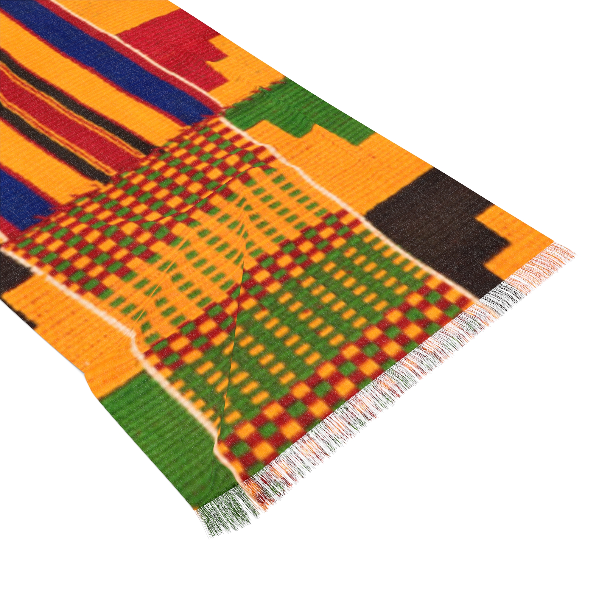 Kente Print Scarf - Image 5