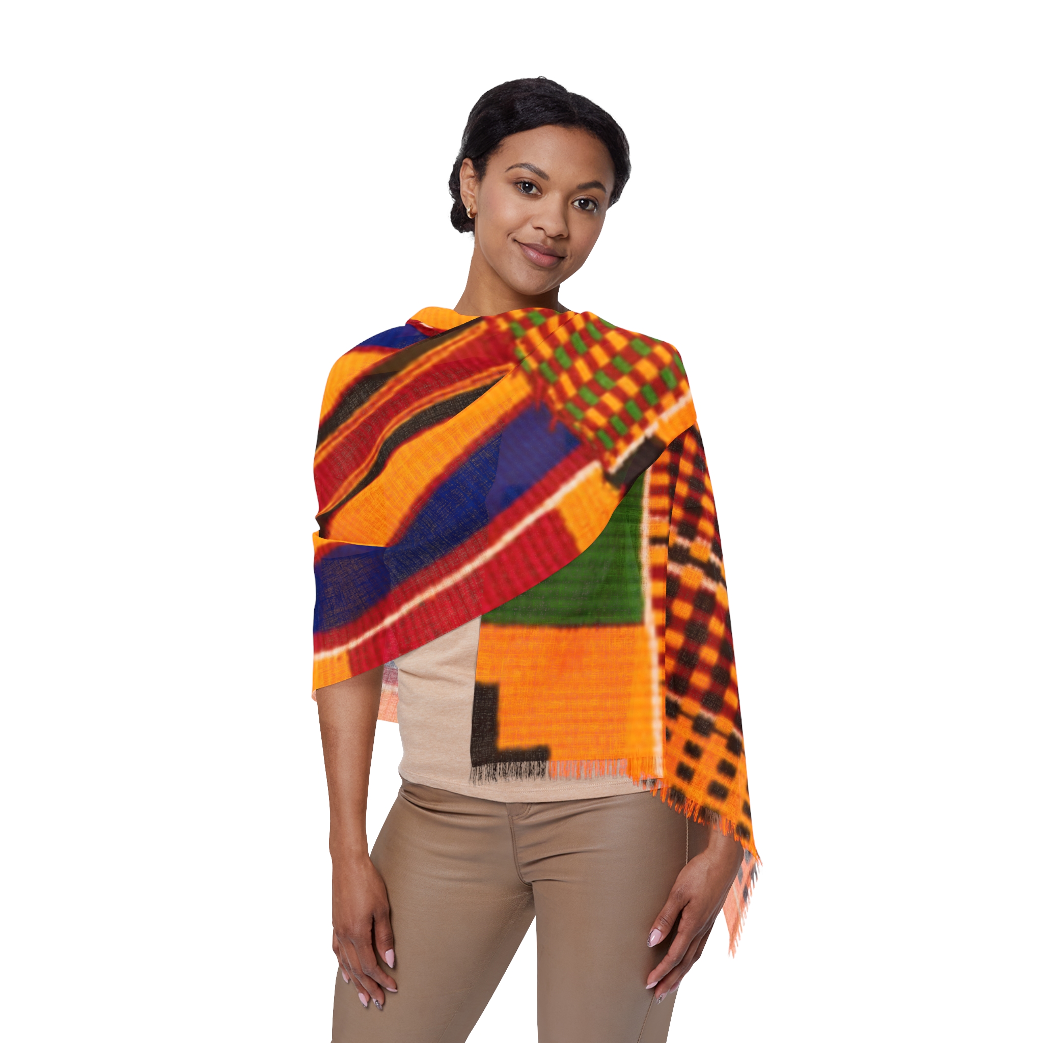 Kente Print Scarf
