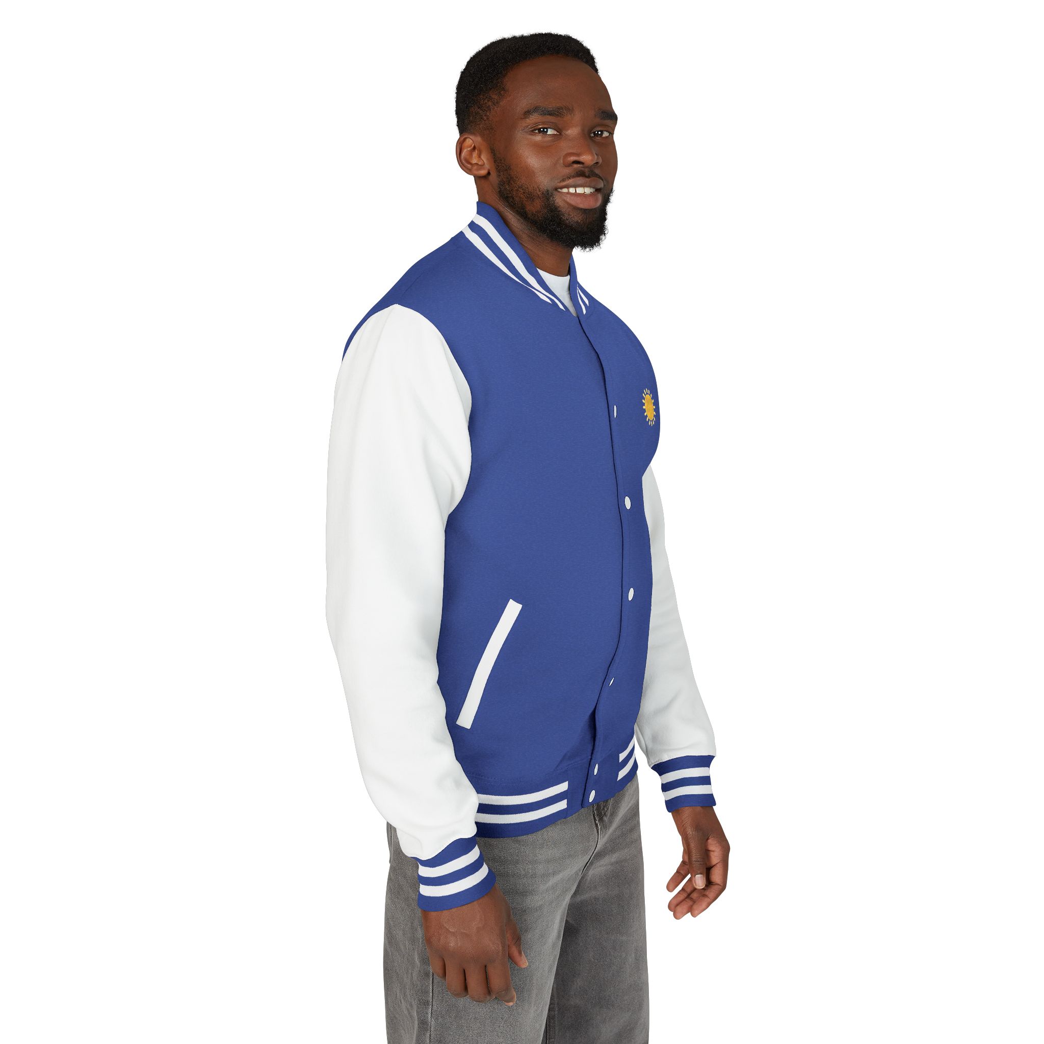 Letterman Jacket — Radiant Family Art Varsity Jacket - Image 30