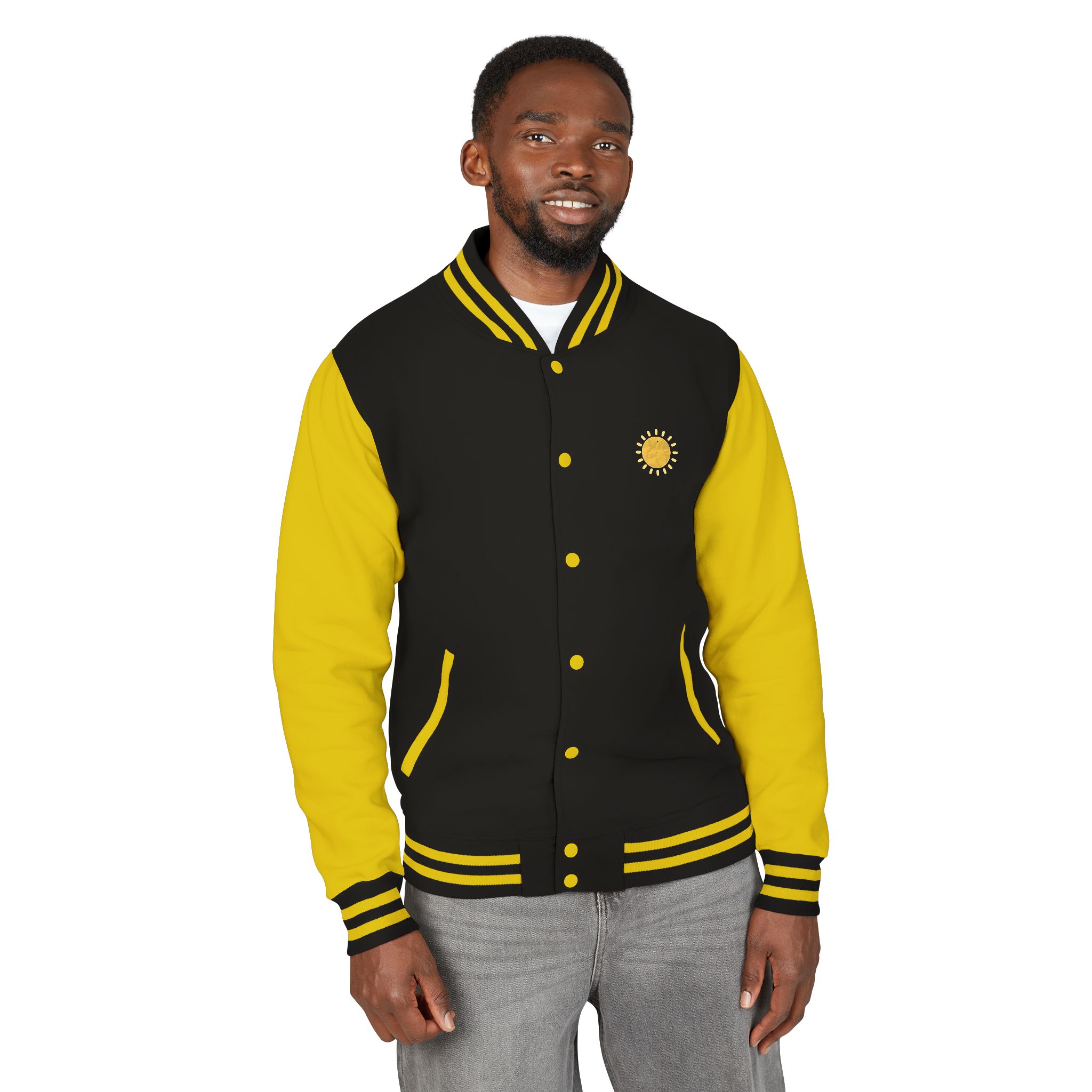 Letterman Jacket — Radiant Family Art Varsity Jacket - Image 39