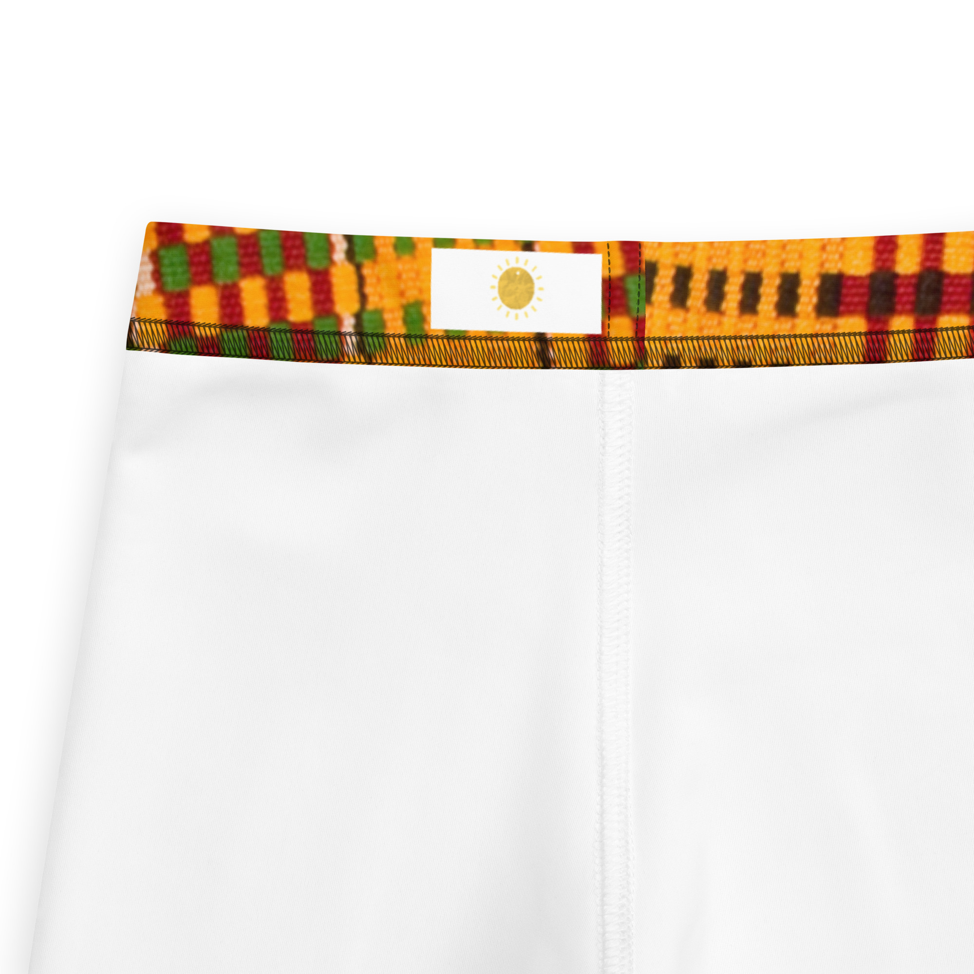 Kente Print Kid's Leggings - Image 14