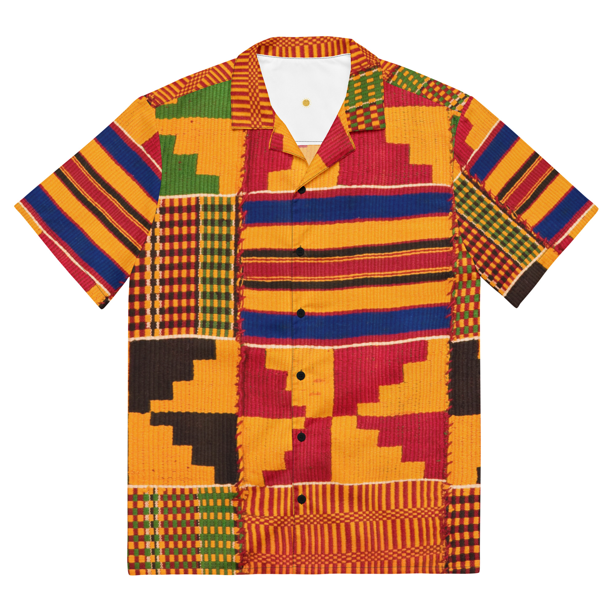 Kente Unisex button shirt - Image 8
