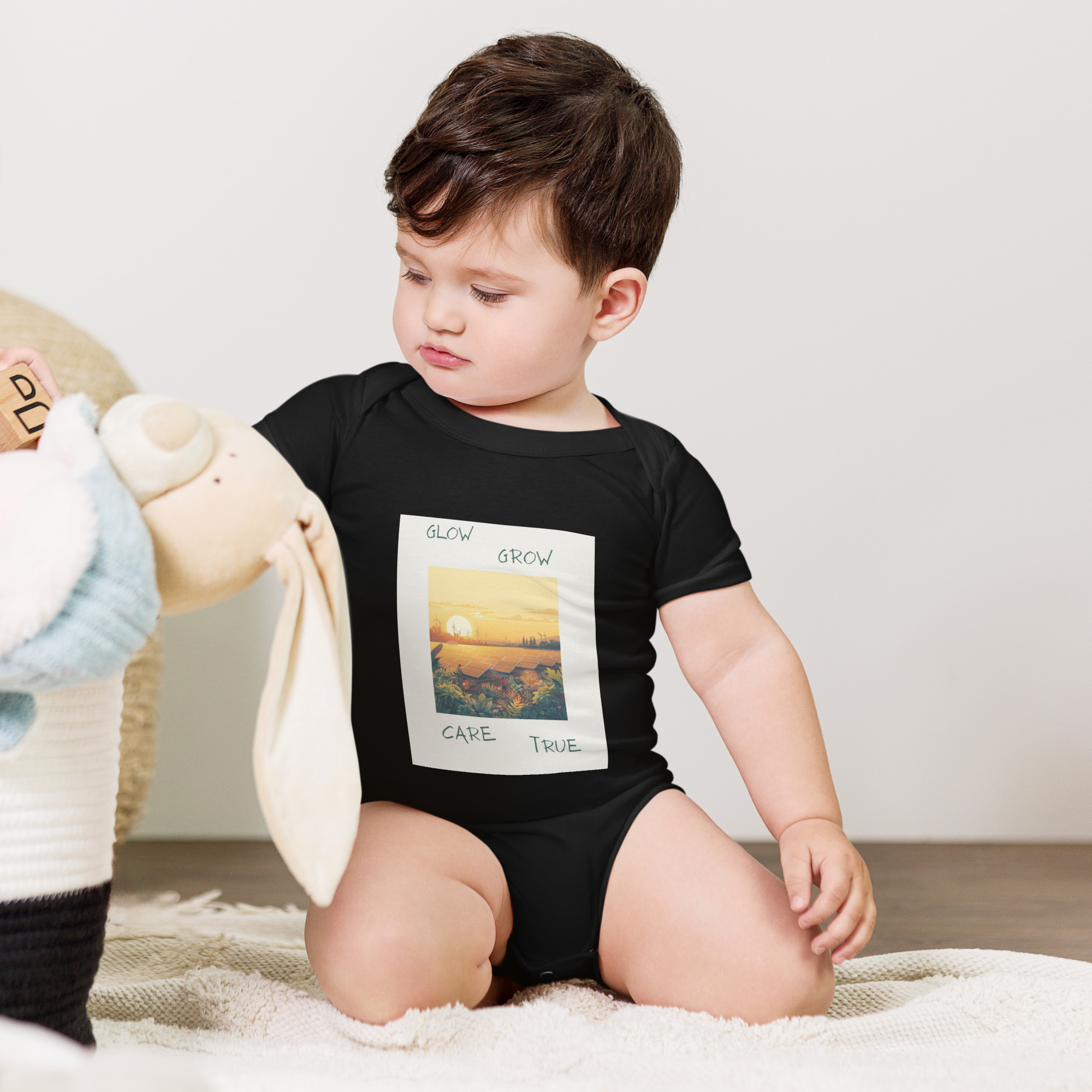 Baby short sleeve one piece