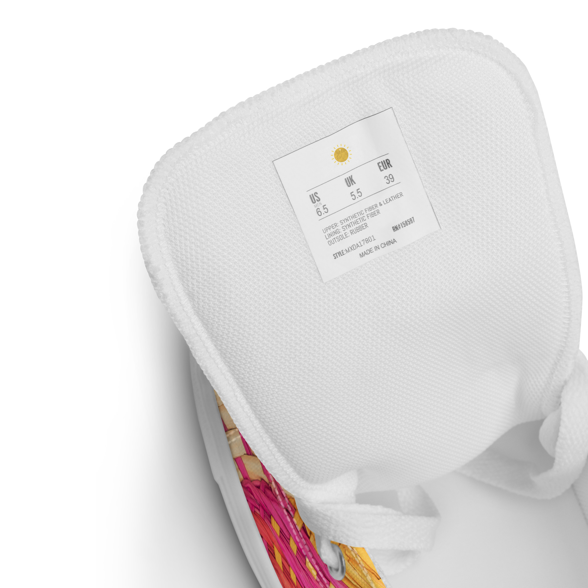 Women’s high top canvas shoes - Image 7