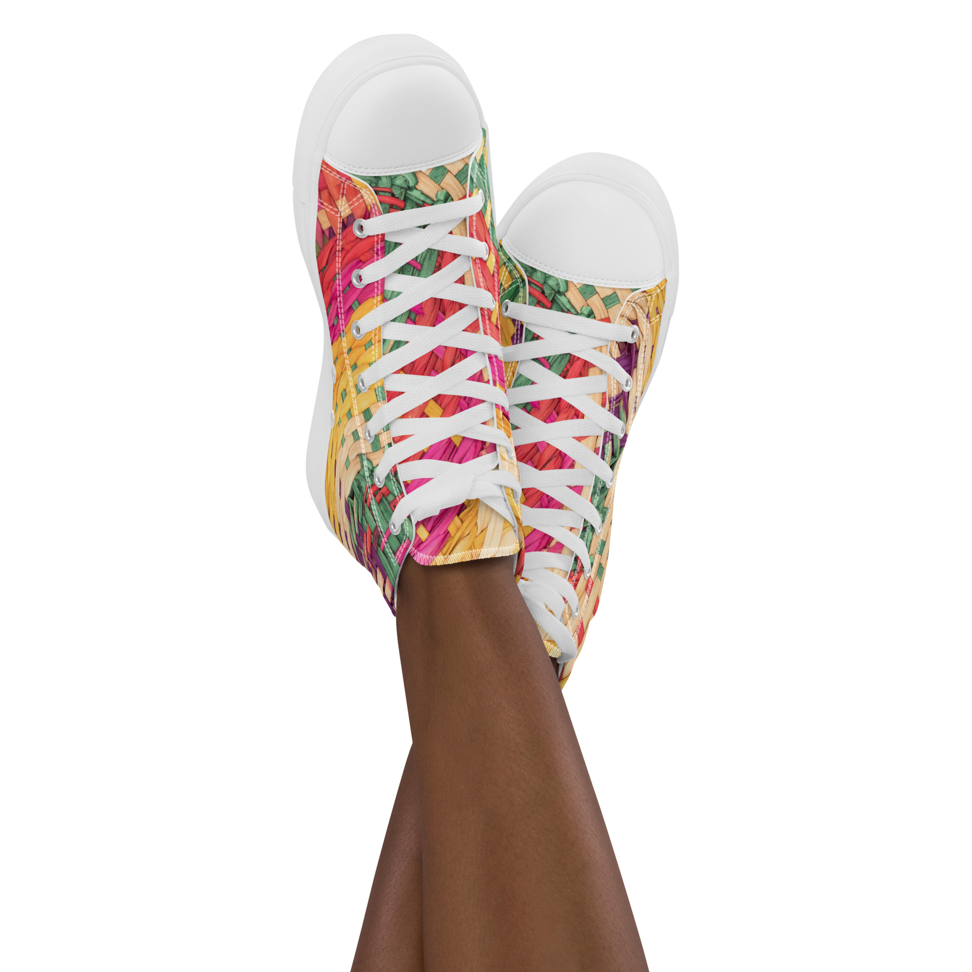 Women’s high top canvas shoes - Image 9