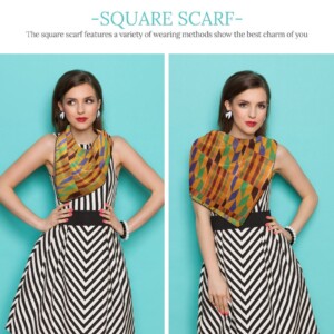 kente Print Women’s Scarf kente Print Women’s Scarf